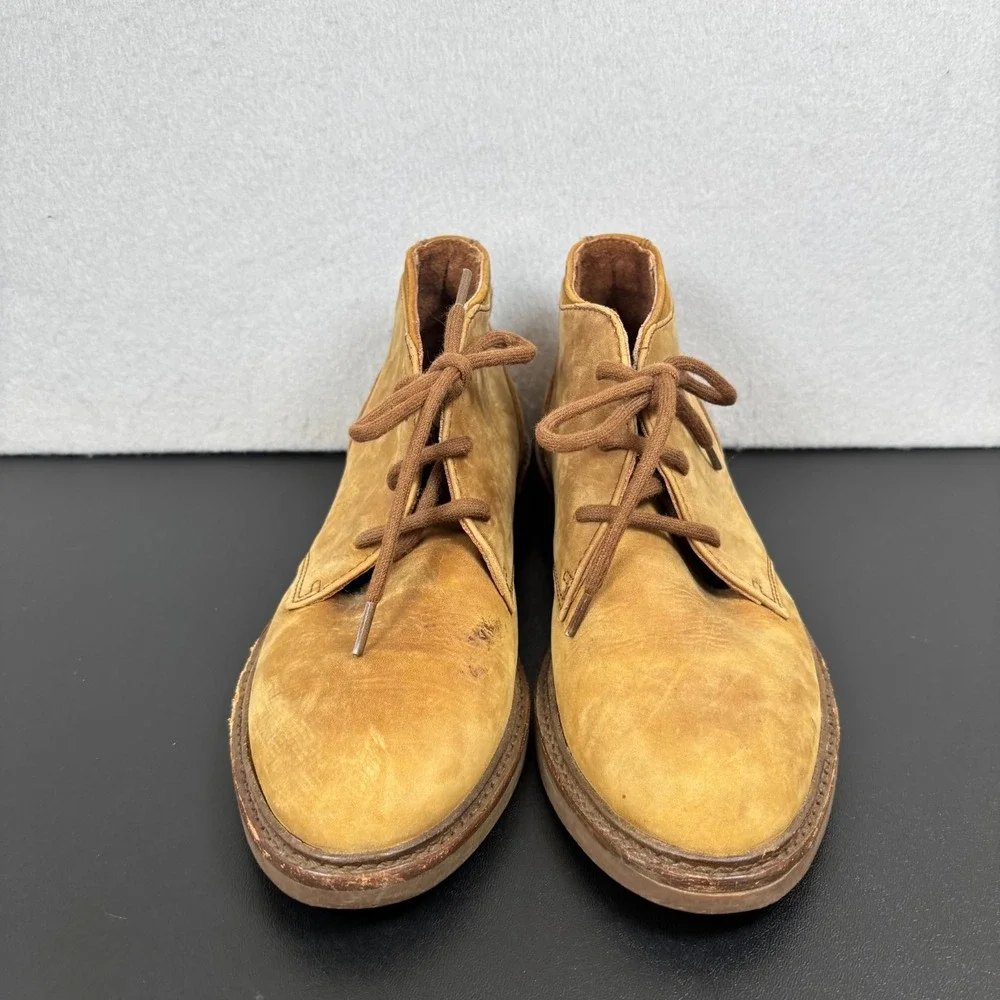 Timberland Womens 7.5 M Chukka Ankle Boots 93388 Brown Leather Made in Portugal